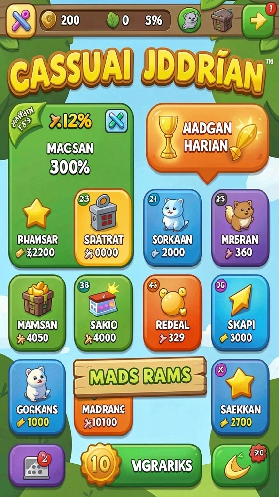 Tampilan awal game 3446 yang menarik.