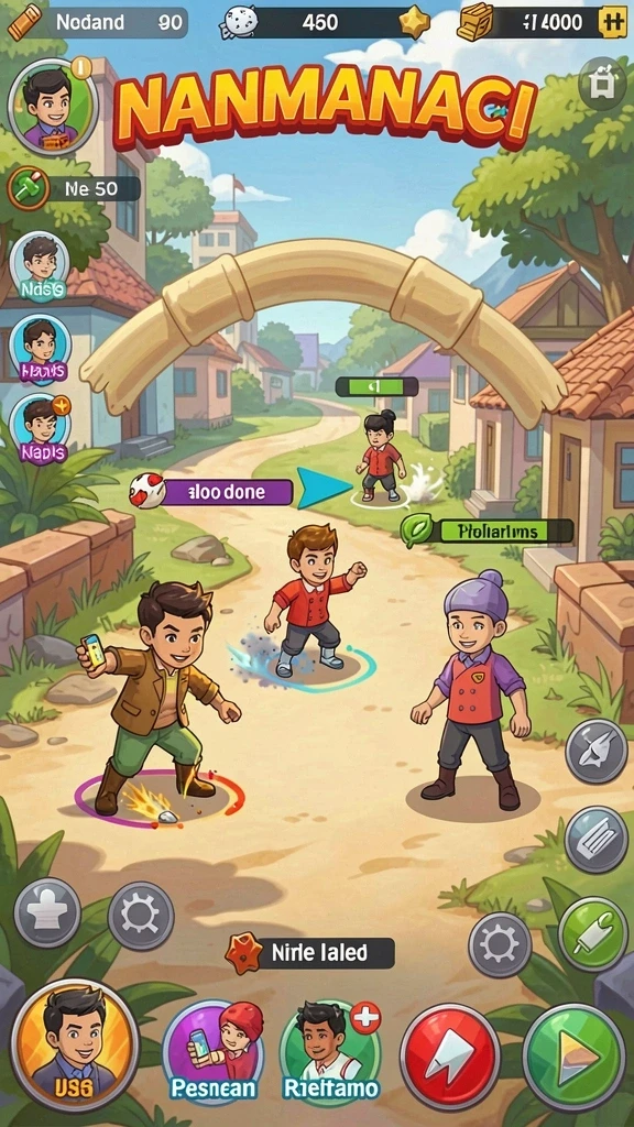 Pengalaman multiplayer yang seru dan interaktif.