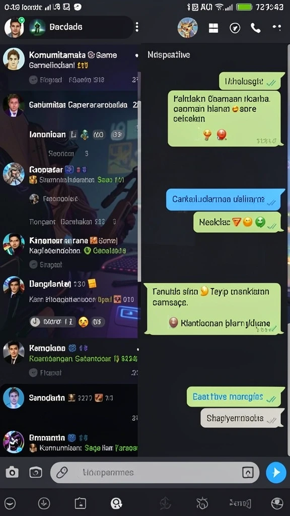 Karakter-karakter unik dengan kemampuan khusus.