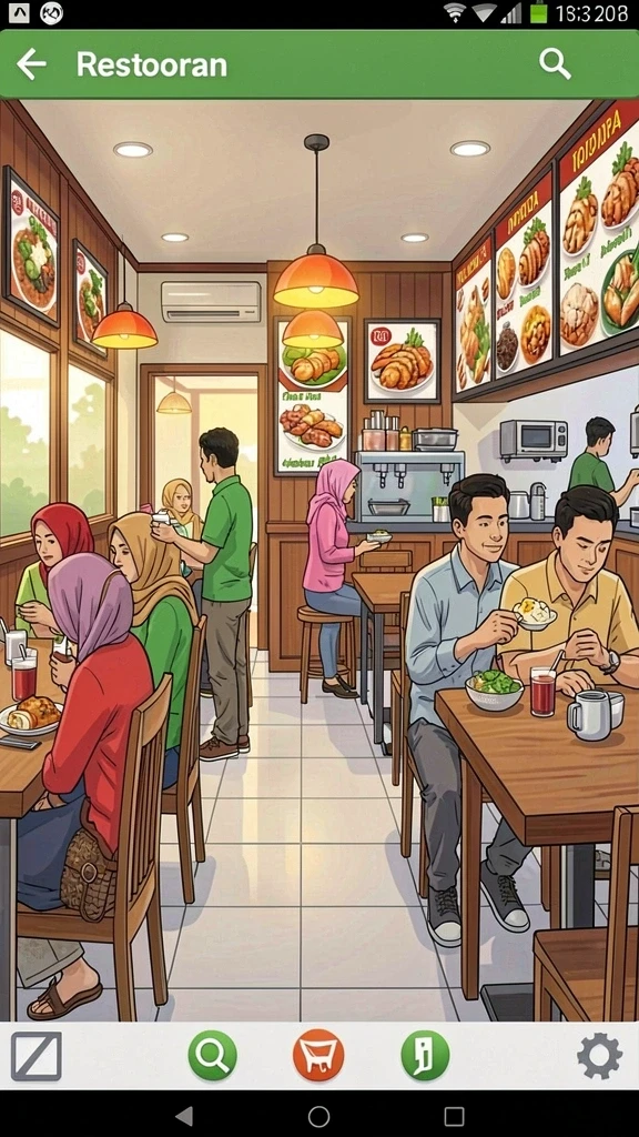 Screenshot memperlihatkan mode multiplayer yang seru.