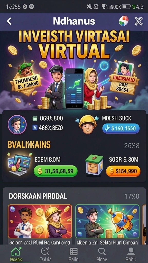 Berbagai karakter unik yang dapat dimainkan.