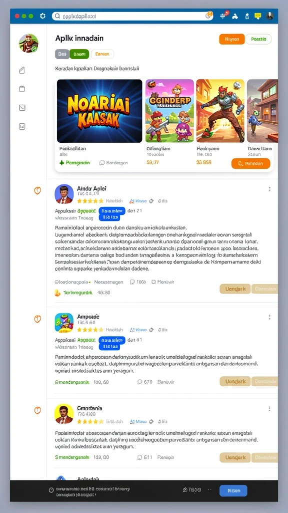 Berbagai mode permainan yang menyenangkan.