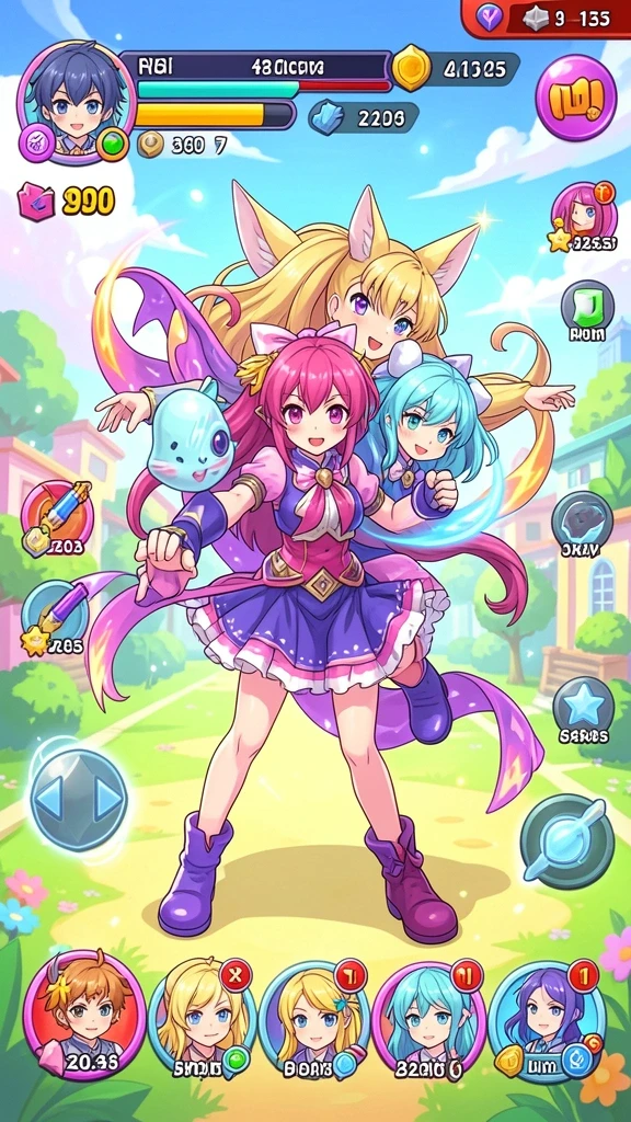Tampilan awal game yang menakjubkan.