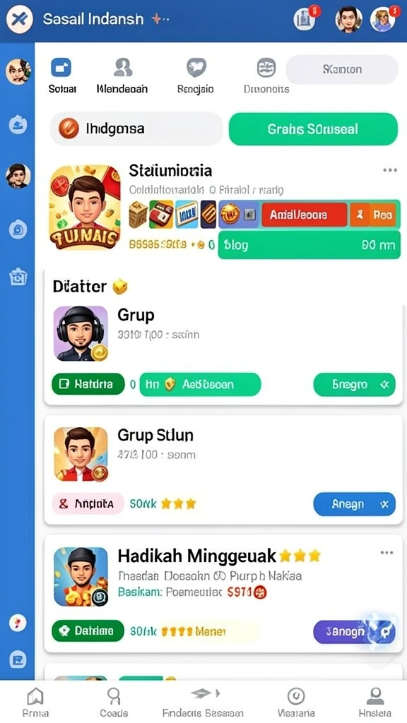 Tampilan antarmuka yang user-friendly.