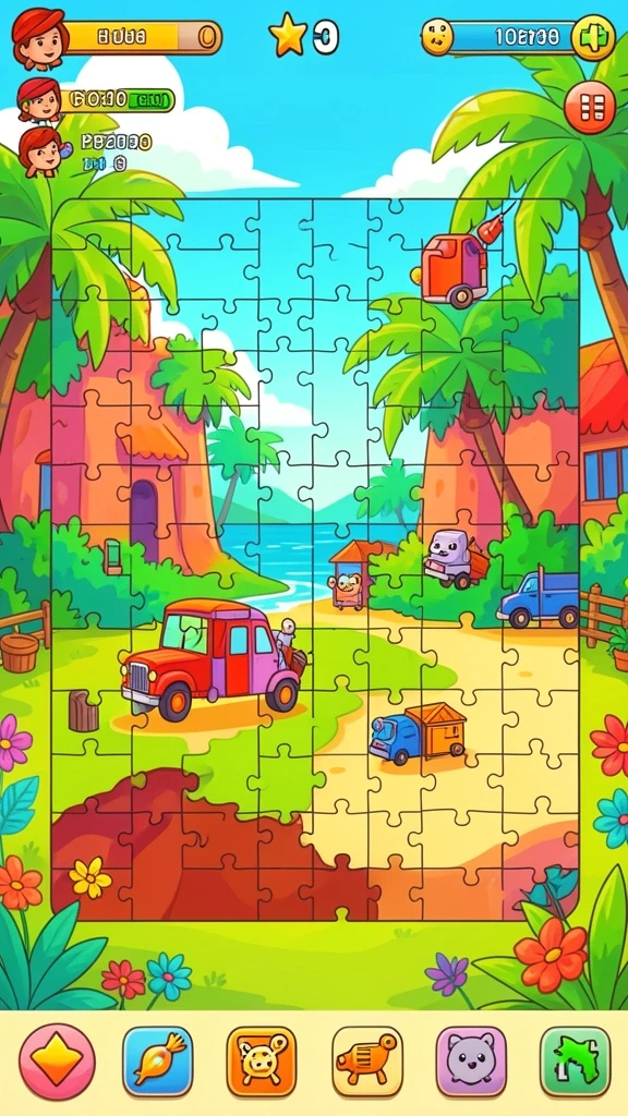 Screenshot menunjukkan mode multiplayer yang penuh kompetisi.
