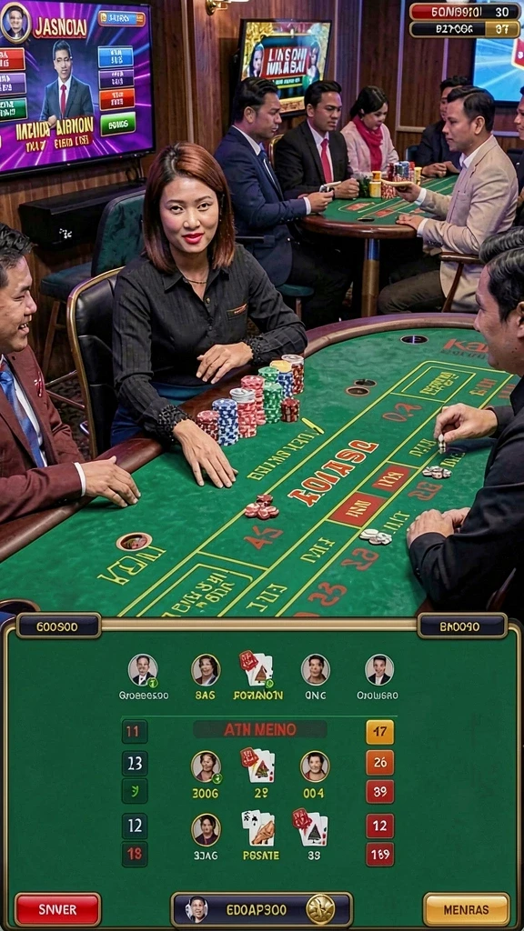 Karakter unik yang bisa dipilih untuk setiap permainan.