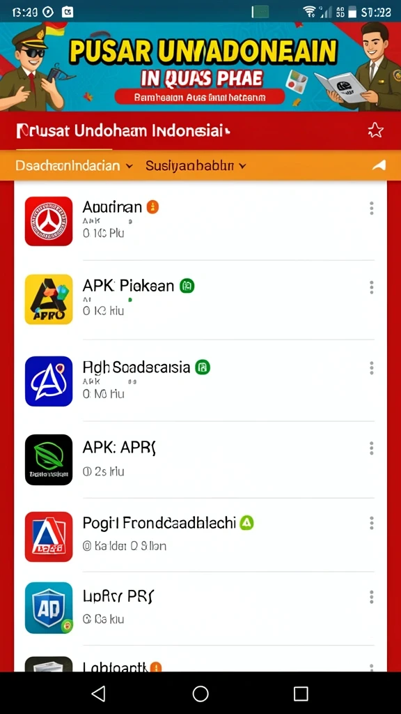 Tangkapan layar memperlihatkan menu karakter dan kemampuan yang unik.