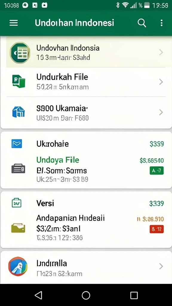 Tampilan antarmuka yang ramah pengguna.
