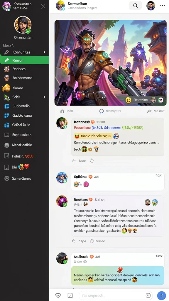 Antarmuka permainan yang intuitif untuk semua pengguna.