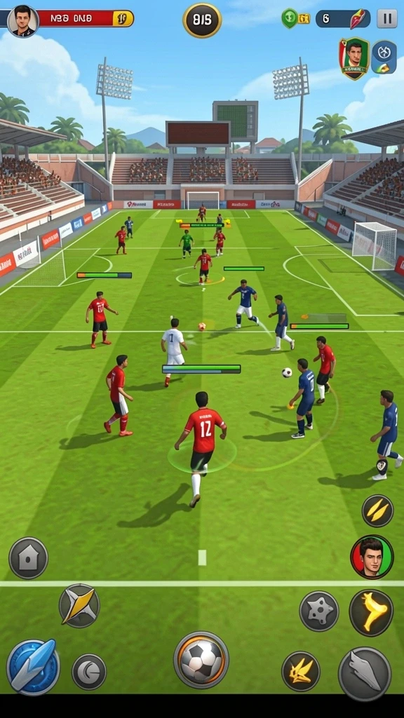 Level yang menantang dan seru.