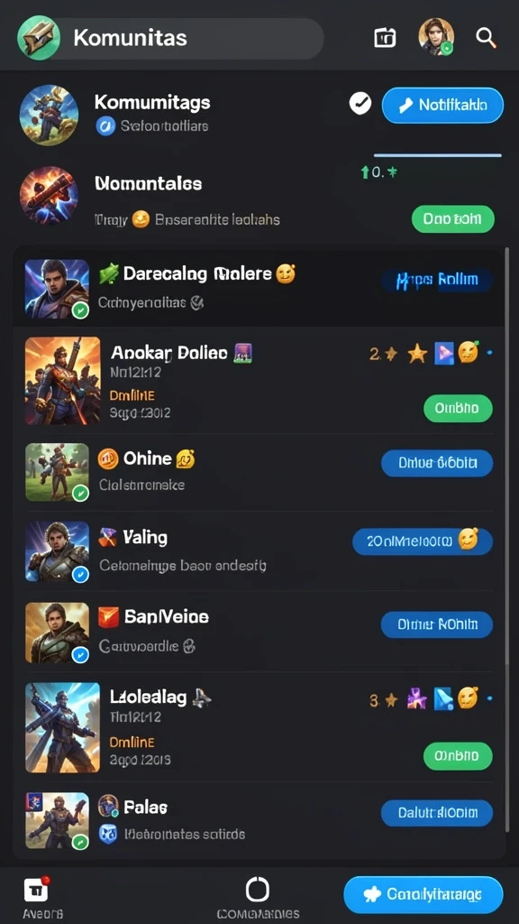 Sistem ranking untuk bersaing dengan pemain lain.