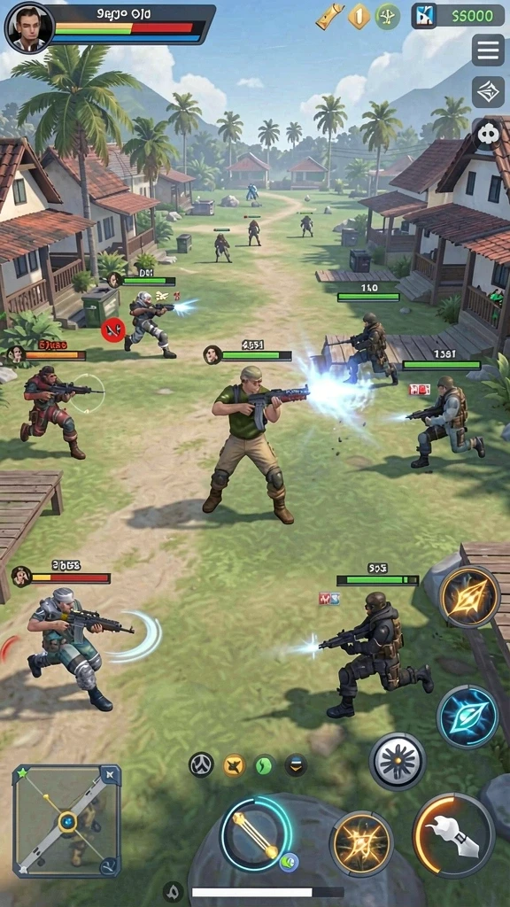 Mode multiplayer yang memungkinkan bermain bersama teman.