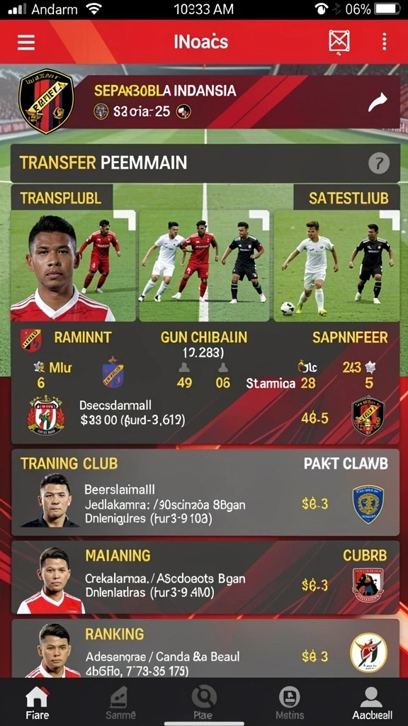 Fitur sosial untuk berinteraksi dengan teman dalam game.