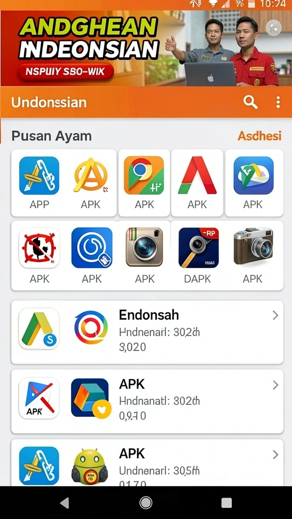 Tampilan antarmuka aplikasi MARIATOGEL yang ramah pengguna.