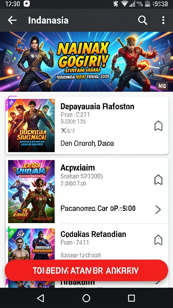 Ragam permainan slot dengan tema beragam.