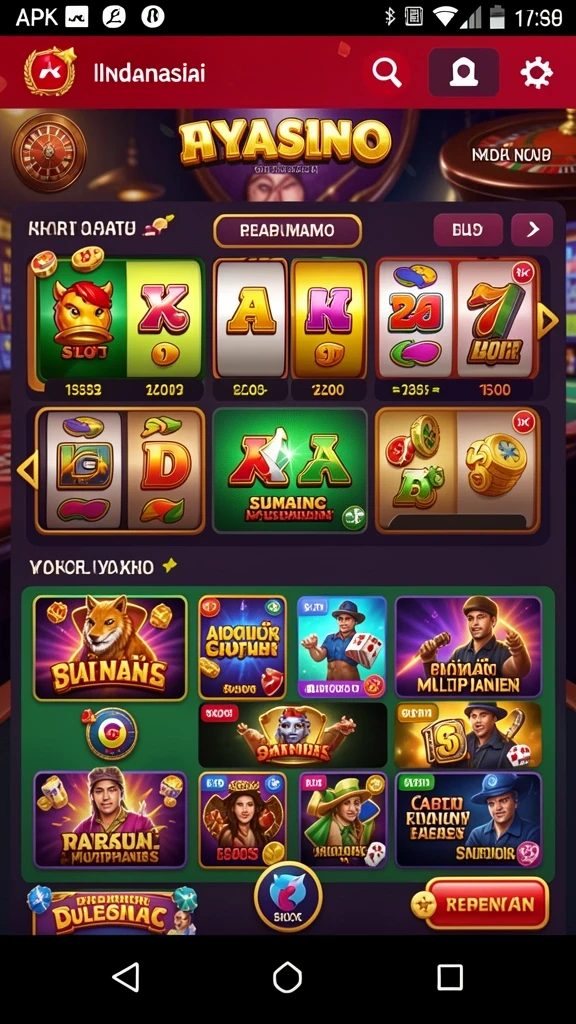 Pemandangan dunia game yang menakjubkan.
