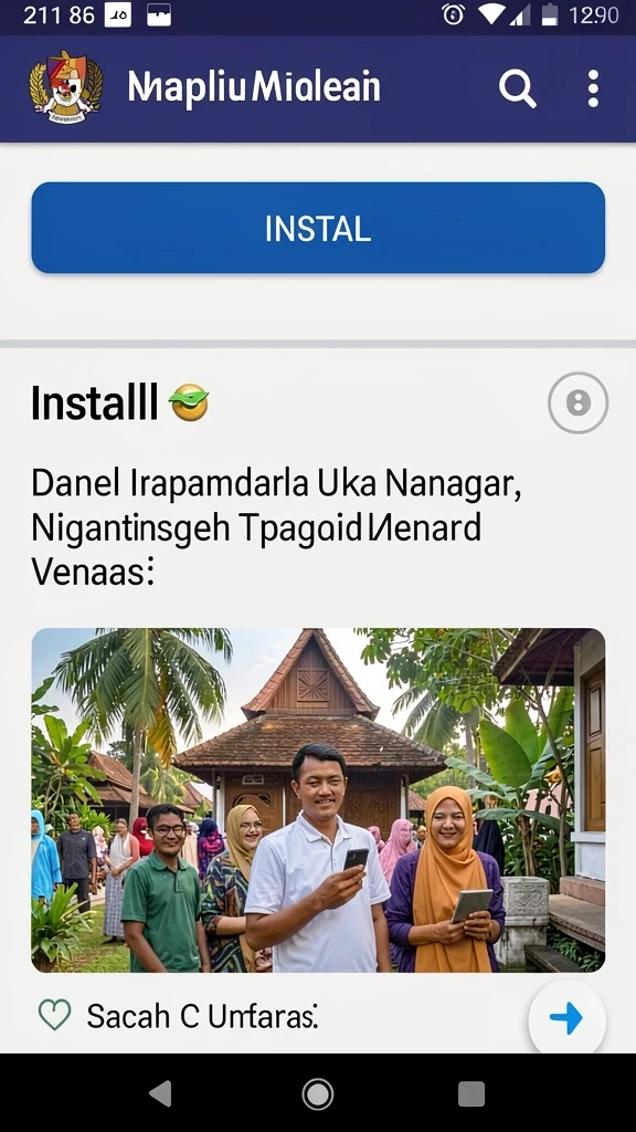 Tampilan antarmuka pengguna yang intuitif dan menarik.