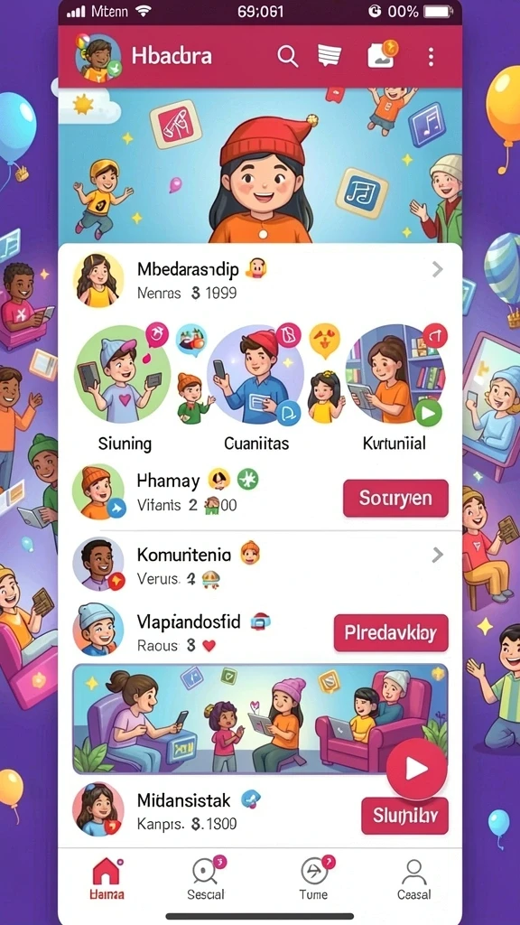Tampilan antarmuka yang menarik dan mudah dinavigasi.