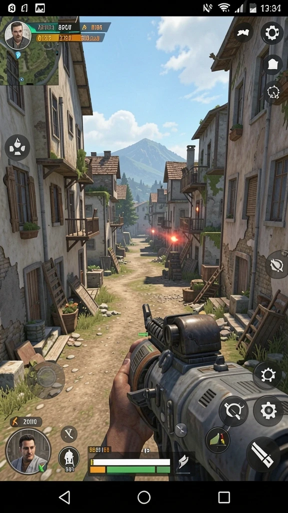 Screenshot menampilkan petualangan seru di dunia fantasi.