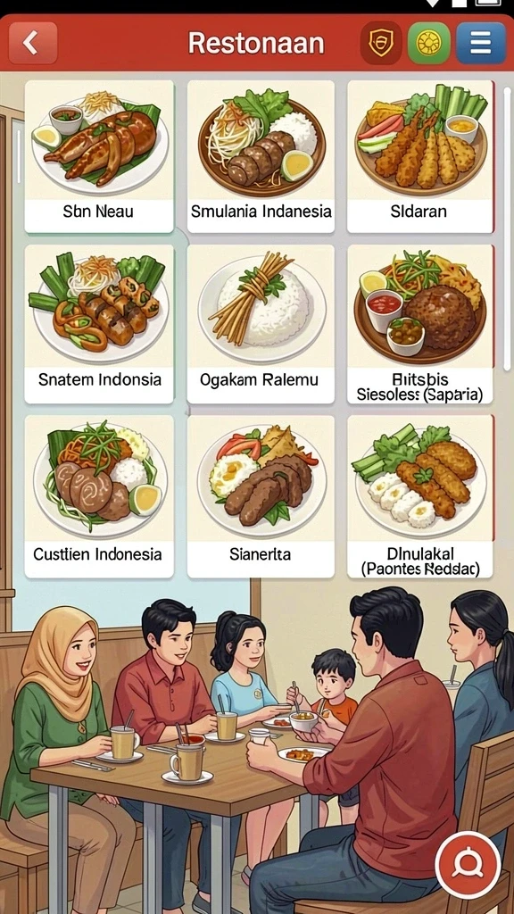 Tangkapan layar karakter utama dalam RSNVIP7.