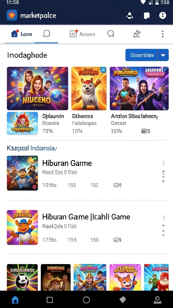 Tampilan antarmuka yang menarik dan mudah digunakan.