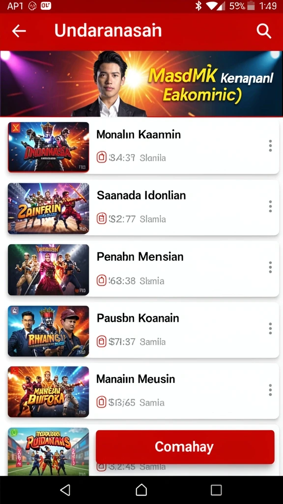 Tampilan awal game SE328 yang memukau.