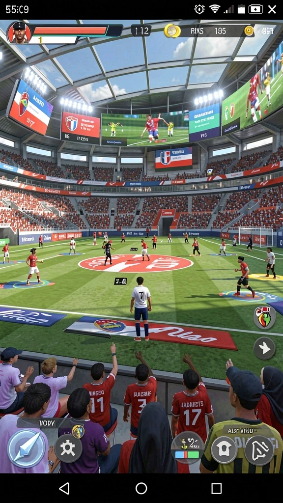 Mode multiplayer yang memungkinkan kompetisi real-time.
