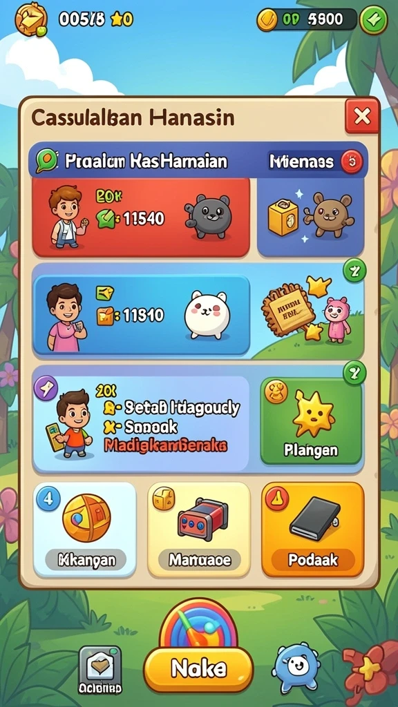 Tangkapan layar SR6666: Pemandangan indah dari dunia permainan.