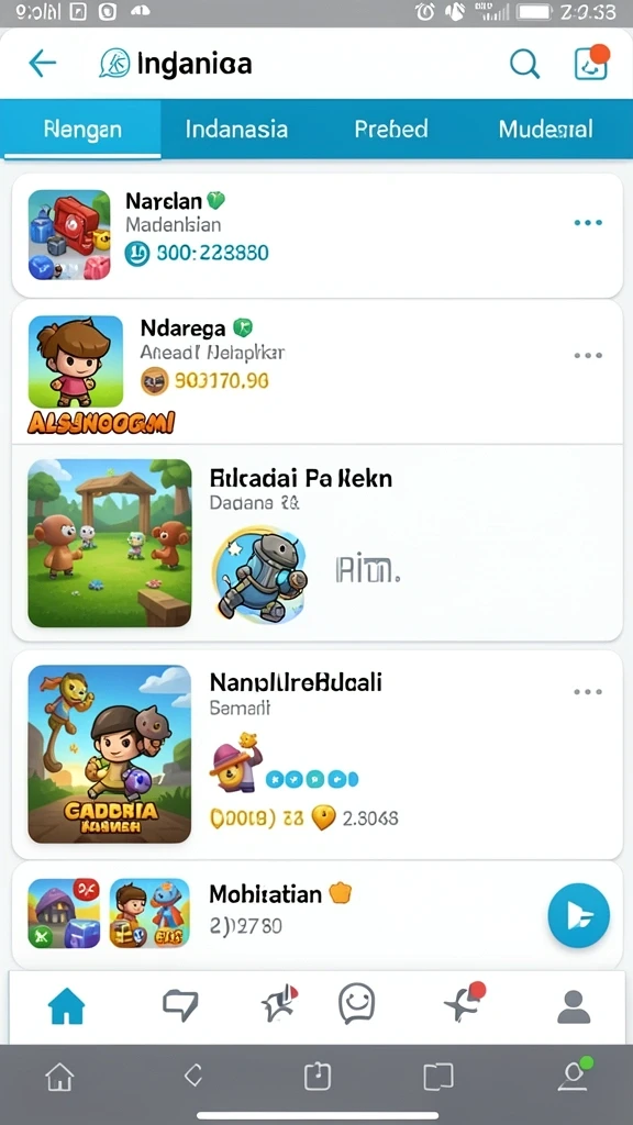 Salah satu level permainan yang menantang.