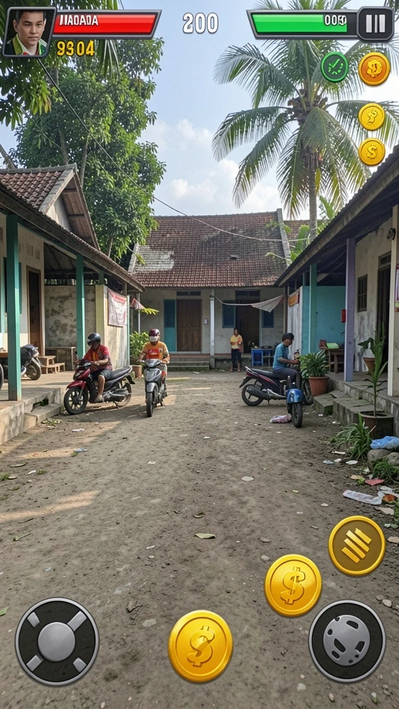 Tampilan awal aplikasi yang menarik dan user-friendly.