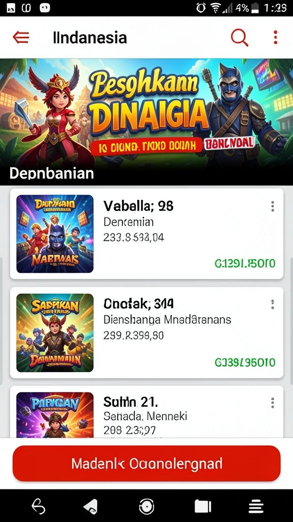 Level pertama yang penuh tantangan dan keseruan.