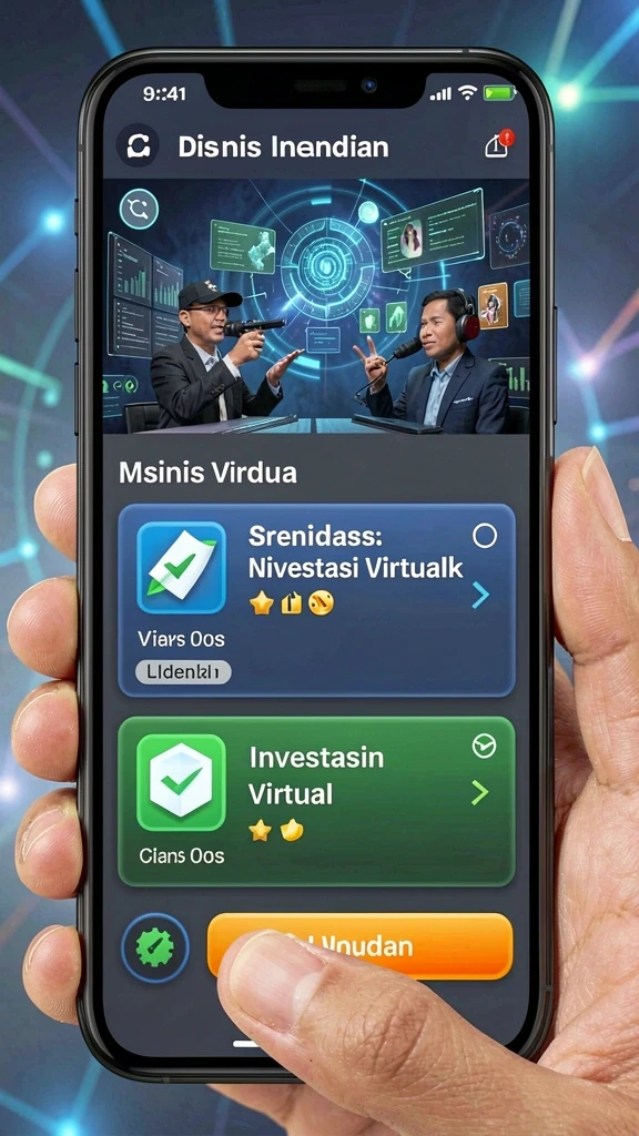 Tampilan antarmuka yang ramah pengguna.