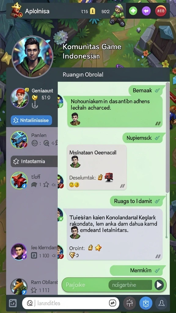 Antarmuka permainan yang menarik dan intuitif.