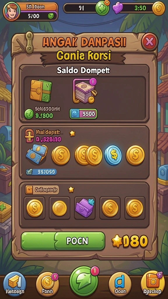 Mini game yang beragam untuk setiap selera.