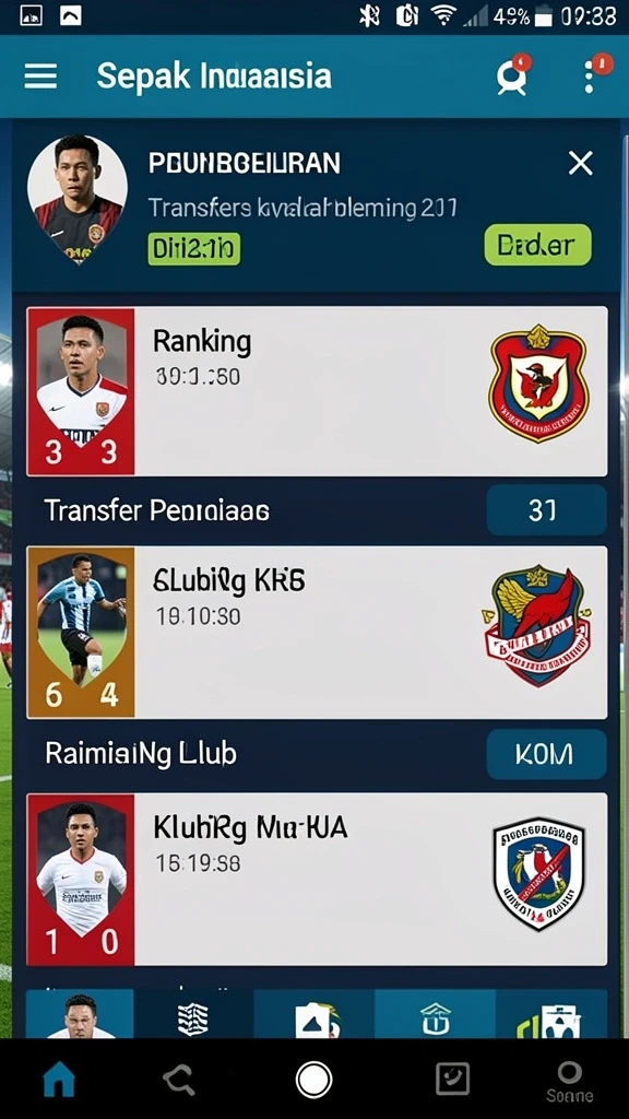 Berbagai jenis permainan yang seru dan menantang.